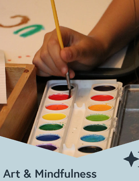 June 22-26: Art and Mindfulness entering grades 5-7 from 9am-1:30pm