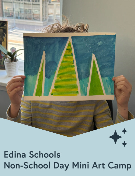 Edina Non-School Day Mini Art Camps for 3rd- 7th graders '25-'26 School Year