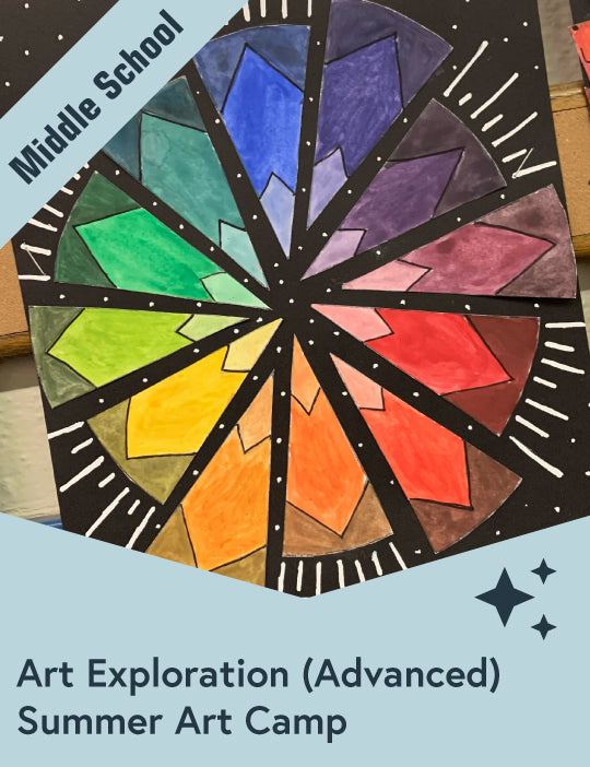 June 16-20: Middle School Art Exploration - Entering Grades 6-9