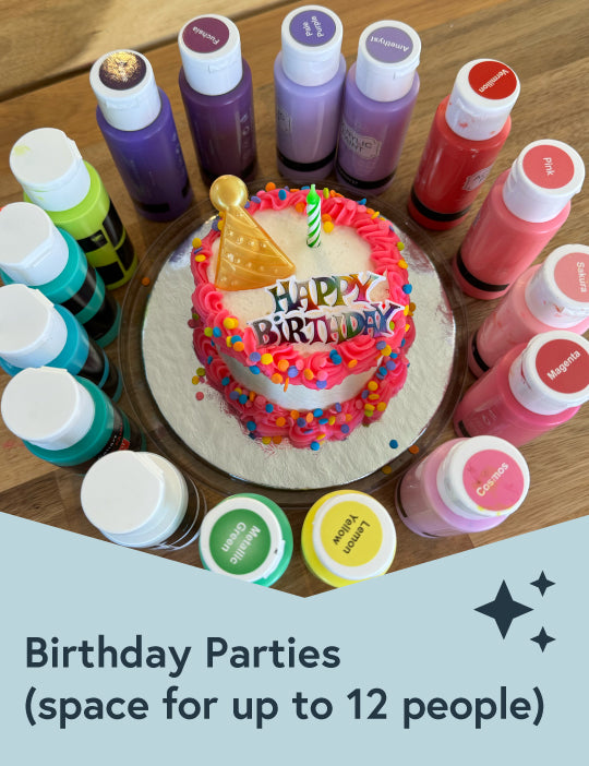 Birthday Parties and Private Events - Up to 12 People