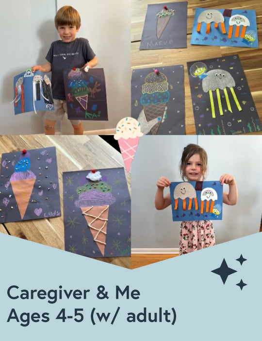 Caregiver & Me (Pre-K & Preschool activities ages 4 & 5 with an adult)