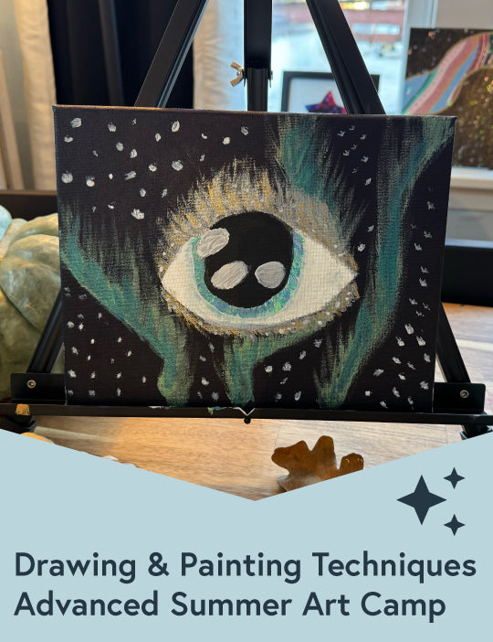 July 21-25: Drawing and Painting Techniques - Advanced (Entering Grades 6-9)