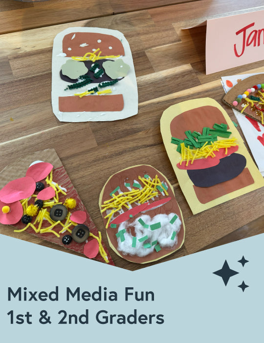 Mixed Media 1st & 2nd Grade Buddies Package